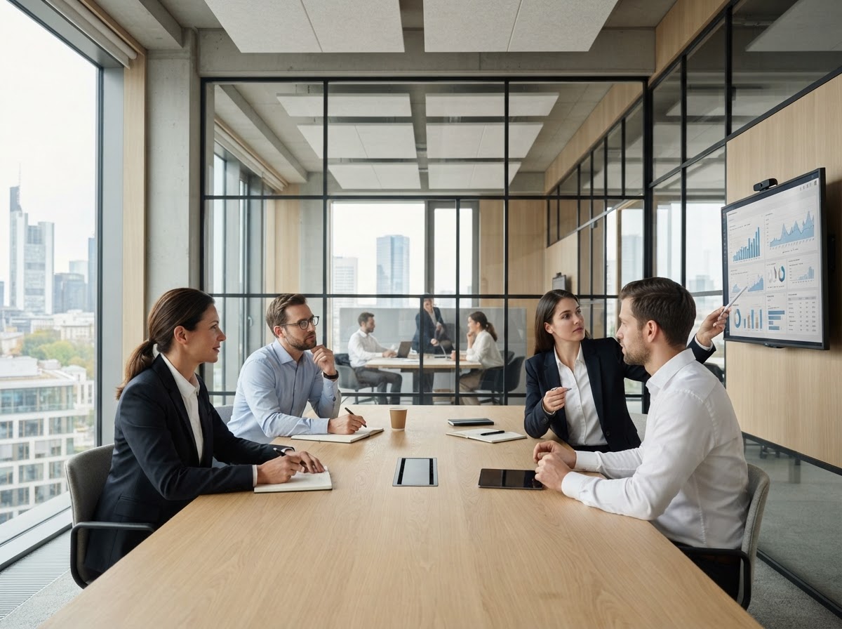 CortelioTrade Team bei der Arbeit an der Analyseplattform